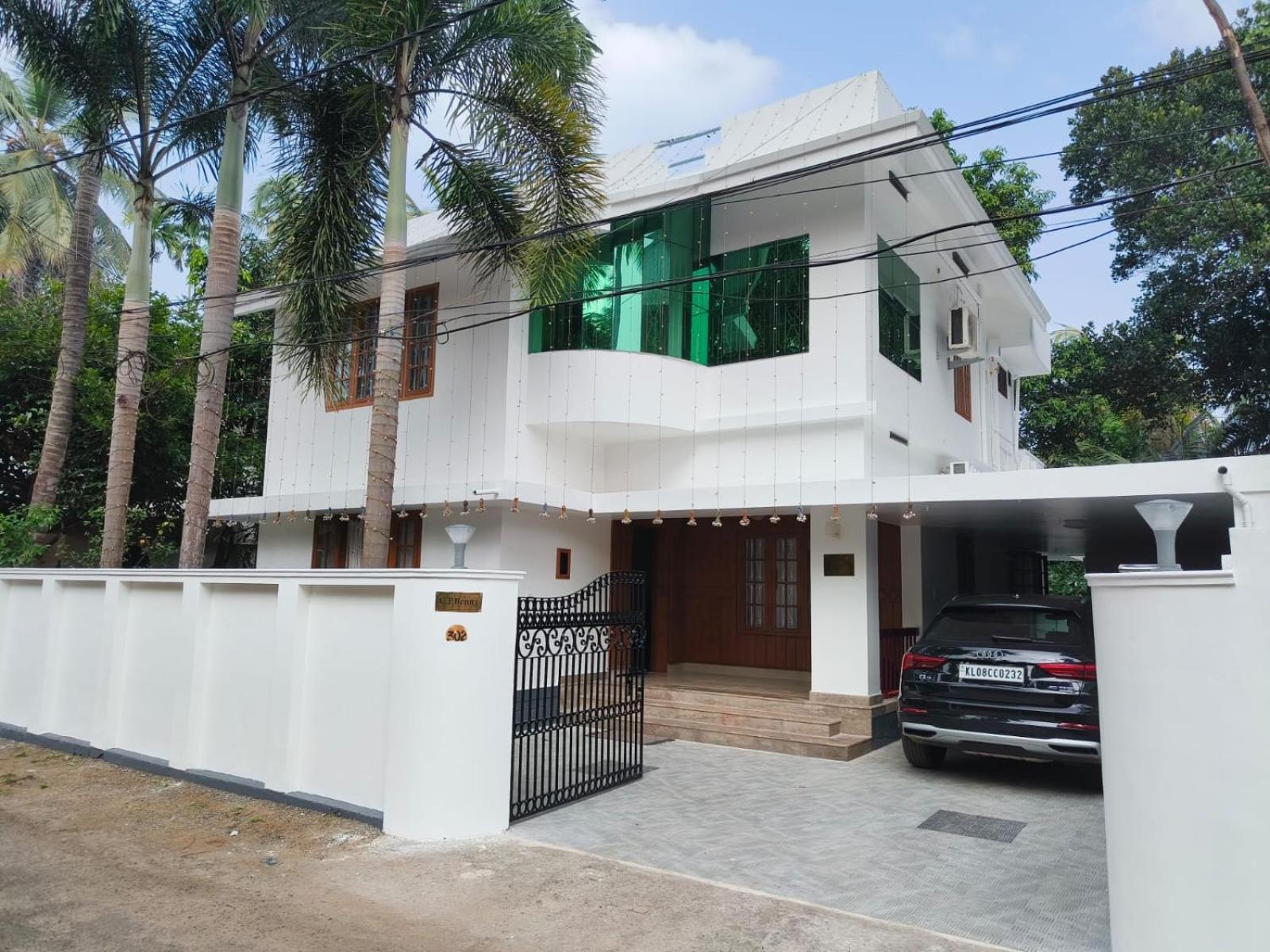 Vila White House Thrissur Exteriér fotografie